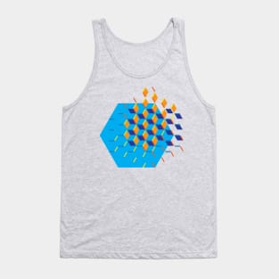 Hexagon Cubes Tank Top